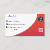 Aangepast ontwerp voor Visitekaartje (Voorkant)