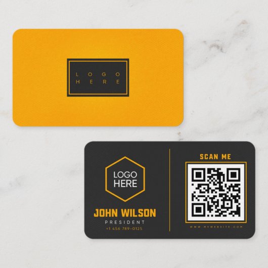 Aangepast ontwerp voor Visitekaartje (Voorkant / Achterkant)