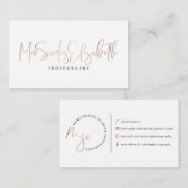 Aangepast ontwerp voor Visitekaartje voor MerSadie (Voorkant / Achterkant)