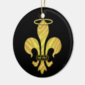 Aangepast ontwerp: "We dat"-versiering Keramisch Ornament (Links)