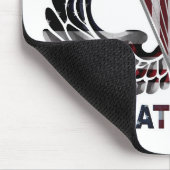 Aangepast ontworpen Amerikaanse vlag voor parachut Muismat (Hoek)