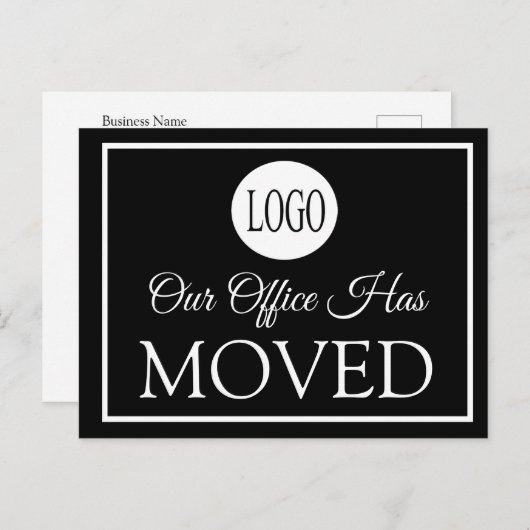 Aangepast Onze Kantoor heeft bewegend Briefkaart v (Voorkant / Achterkant)