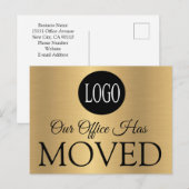 Aangepast Onze Kantoor heeft bewegend Briefkaart v (Voorkant / Achterkant)