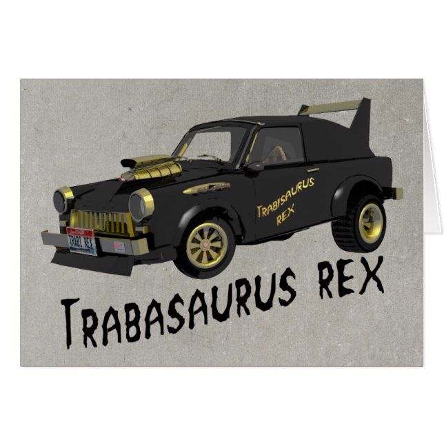 Aangepast Oost-Duitse trabant (Voorkant Horizontaal)