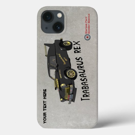 Aangepast Oost-Duitse trabant Case-Mate iPhone Case (Achterkant)