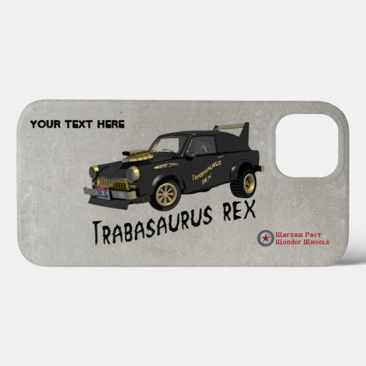 Aangepast Oost-Duitse trabant Case-Mate iPhone Case (Achterkant (horizontaal))