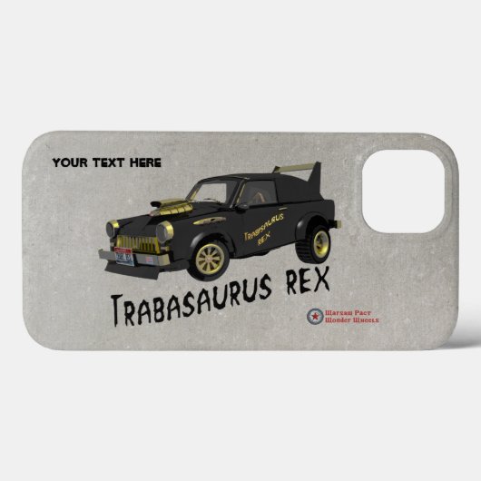 Aangepast Oost-Duitse trabant Case-Mate iPhone Case (Achterkant (horizontaal))