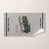 Aangepast Oost-Duitse trabant Handdoek (Handdoek)