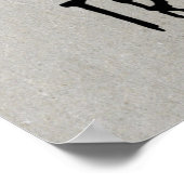 Aangepast Oost-Duitse trabant Poster (Hoek)