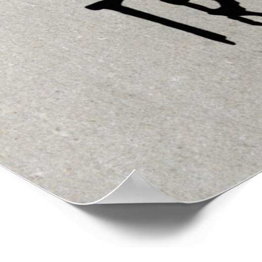 Aangepast Oost-Duitse trabant Poster (Hoek)