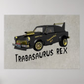 Aangepast Oost-Duitse trabant Poster (Voorkant)