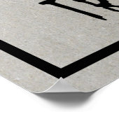 Aangepast Oost-Duitse trabant Poster (Hoek)