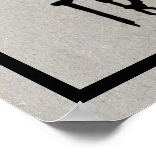 Aangepast Oost-Duitse trabant Poster (Hoek)