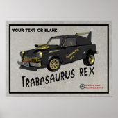 Aangepast Oost-Duitse trabant Poster (Voorkant)