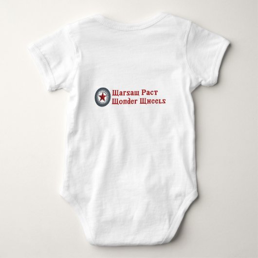 Aangepast Oost-Duitse trabant Romper (Achterkant)