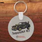 Aangepast Oost-Duitse trabant Sleutelhanger (Voorkant)