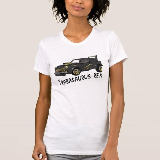 Aangepast Oost-Duitse trabant T-shirt (Voorkant)