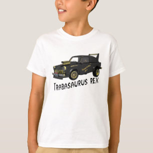 Aangepast Oost-Duitse trabant T-shirt