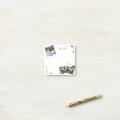 Aangepast op 3 Foto's Kruidenverf Post-it® Notes (Op bureau)