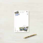 Aangepast op 3 Foto's Kruidenverf Post-it® Notes (Op bureau)