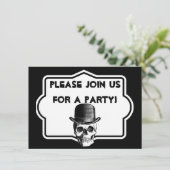 Aangepast op de uitnodiging van de Birthday Hill (Staand voorkant)