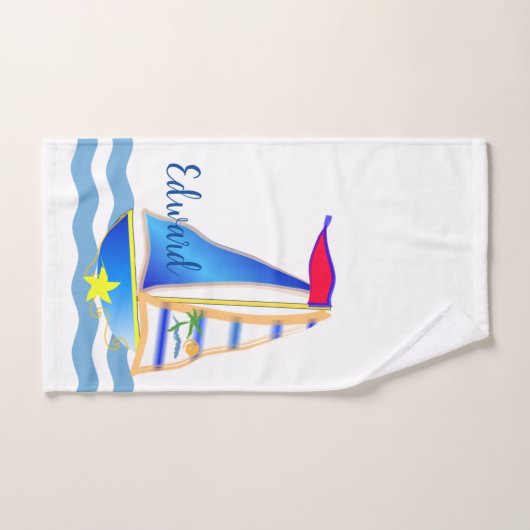 Aangepast op de zondagsdag bad handdoek (Handdoek)