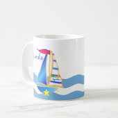 Aangepast op de zondagsdag koffiemok (Voorkant links)