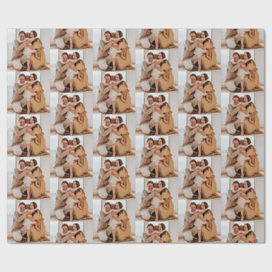 Aangepast, op foto's afgestemd opvulpapier cadeaupapier (Vlak)