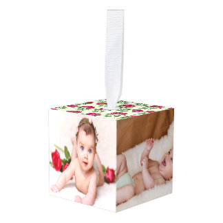 Aangepast op maat gemaakt kubus ornament