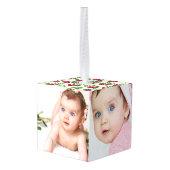 Aangepast op maat gemaakt kubus ornament (Achter hoekig)