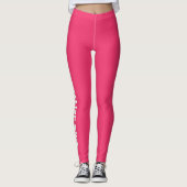 Aangepast op maat gemaakt leggings (Voorkant)