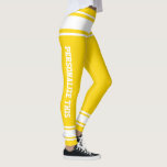 Aangepast op maat gemaakt leggings<br><div class="desc">Gemakkelijk om de Aangepaste leggings van Ricaso aan te passen - voeg uw eigen tekst toe - verander de achtergrondkleur en tekstkleur en de doopvont door op aanpassen te klikken</div>