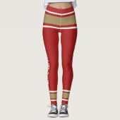 Aangepast op maat gemaakt leggings (Voorkant)