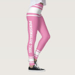 Aangepast op maat gemaakt leggings<br><div class="desc">Gemakkelijk om de Aangepaste leggings van Ricaso aan te passen - voeg uw eigen tekst toe - verander de achtergrondkleur en tekstkleur en de doopvont door op aanpassen te klikken</div>