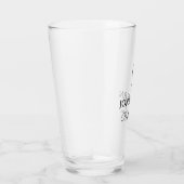 Aangepast op maat gepersonaliseerde beste man-wedd glas (Rechts)