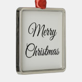 aangepast op maat gepersonaliseerde jouw tekst fot metalen ornament (Rechts)