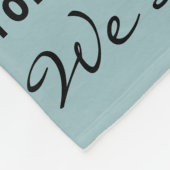 Aangepast, op maat gesneden Wij doen een familiere Fleece Deken (Hoek)