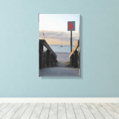 Aangepast op maat gestrekte canvasprint ontwerp do canvas afdruk (Insitu (Houten vloer))