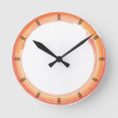 Aangepast op maat ronde klok (Voorkant)