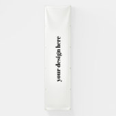 Aangepast op maat spandoek (Verticaal)