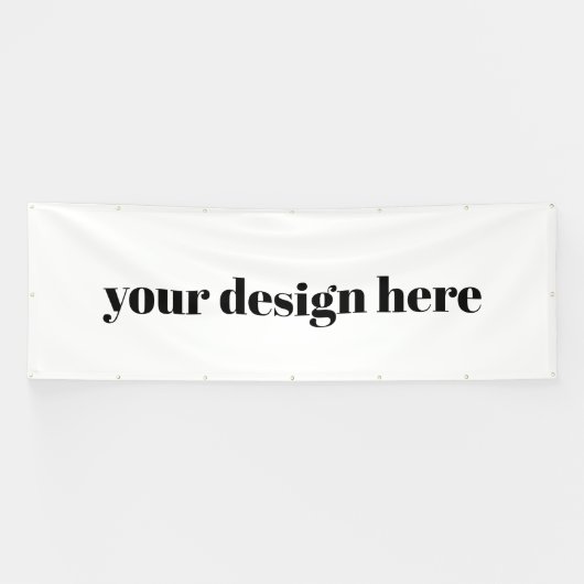 Aangepast op maat spandoek (Horizontaal)