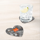 Aangepast op maat - uw eigen foto Wooden Square P Kartonnen Onderzetters (Insitu)