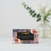 Aangepast op maat voor uw eigen foto- en tekstbedr visitekaartje (Staand voorkant)