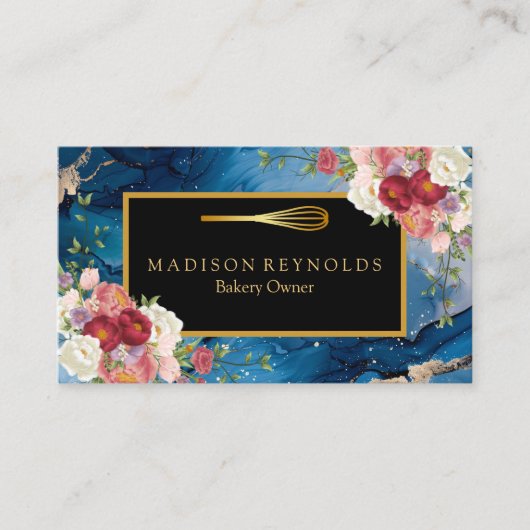 Aangepast op maat voor uw eigen foto- en tekstbedr visitekaartje (Voorkant)