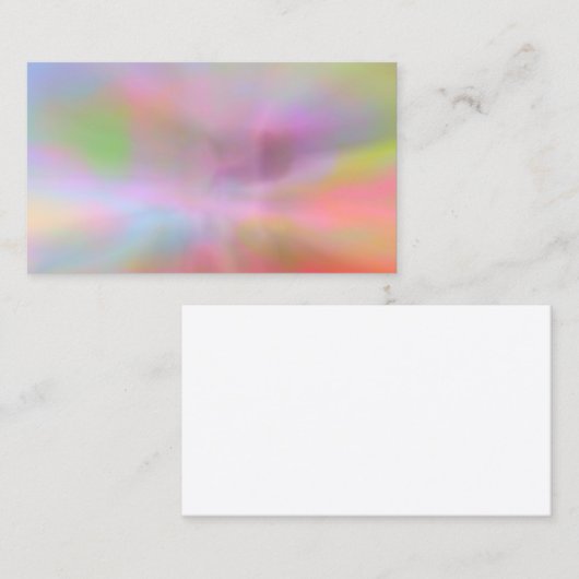 Aangepast op maat voor uw eigen foto- en tekstbedr visitekaartje (Voorkant / Achterkant)