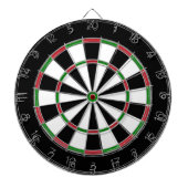 Aangepast op maat voor uw eigen foto- en tekstopva dartbord (Voorkant)