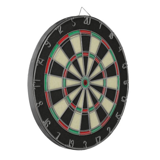 Aangepast op maat voor uw eigen foto- en tekstopva dartbord (Voorkant Links)