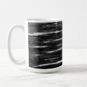 Aangepast op naam Abstracte ventilator Koffiemok (Links)