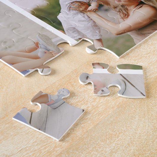 Aangepast opa 7 Foto opkleinkinderen collage Legpuzzel (Zijkant)