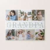 Aangepast opa 7 Foto opkleinkinderen collage Legpuzzel (Horizontaal)